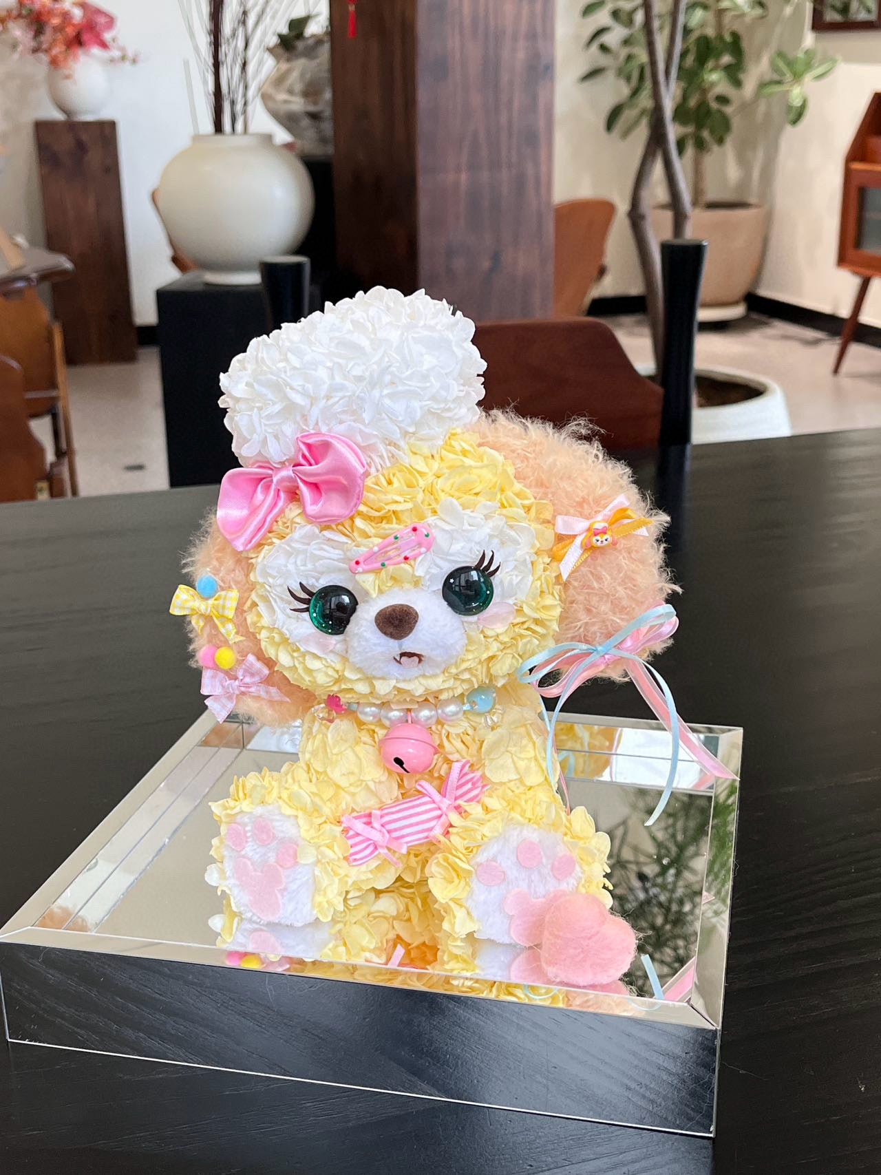 Cookies Ann Preserved Flower  | Disney-Inspired Floral Puppy Arrangement