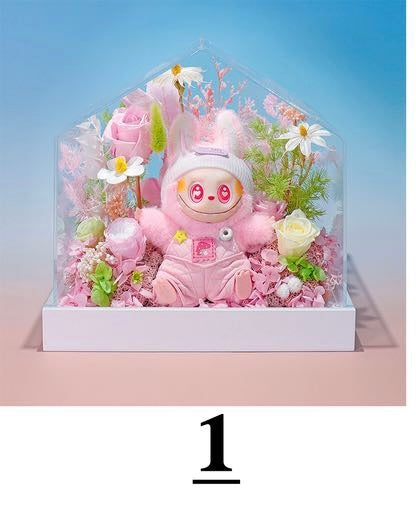 Labubu Inspired Fairy Tale Cottage Preserved Flower Box